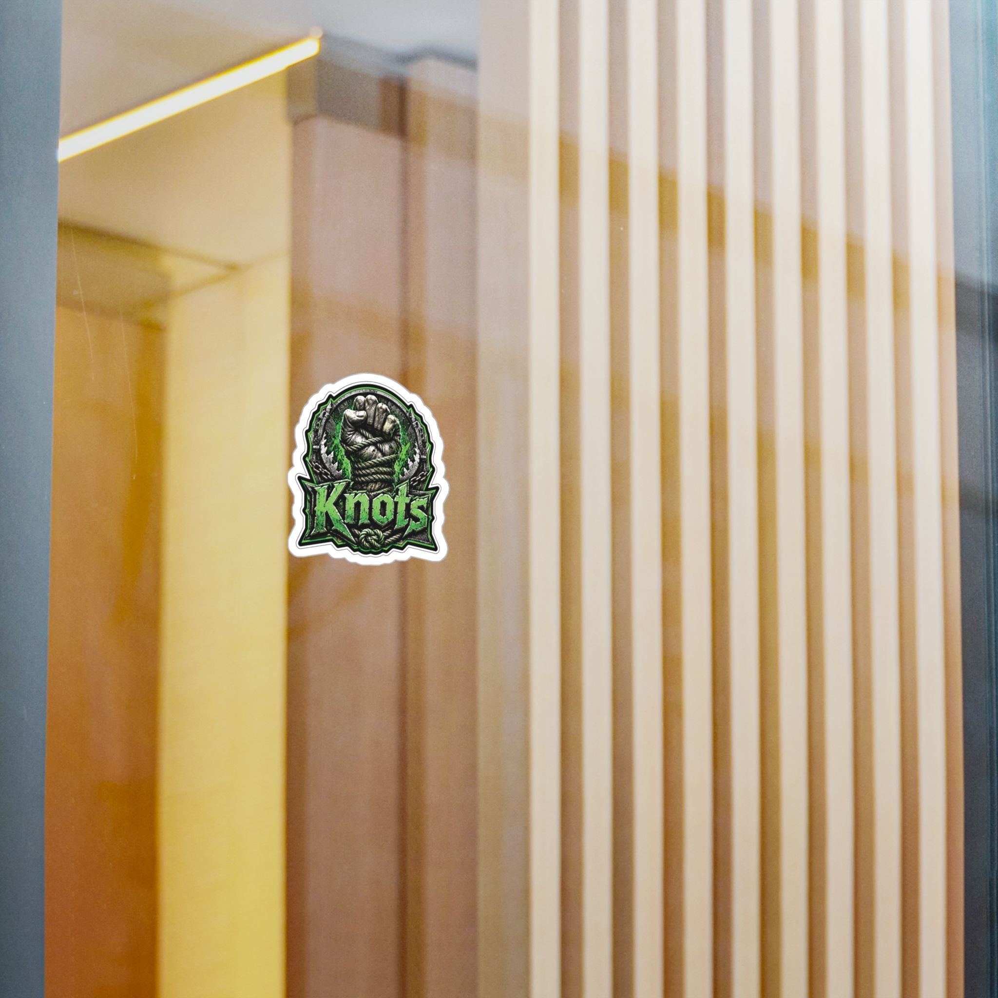 Knots Kiss Cut-Sticker