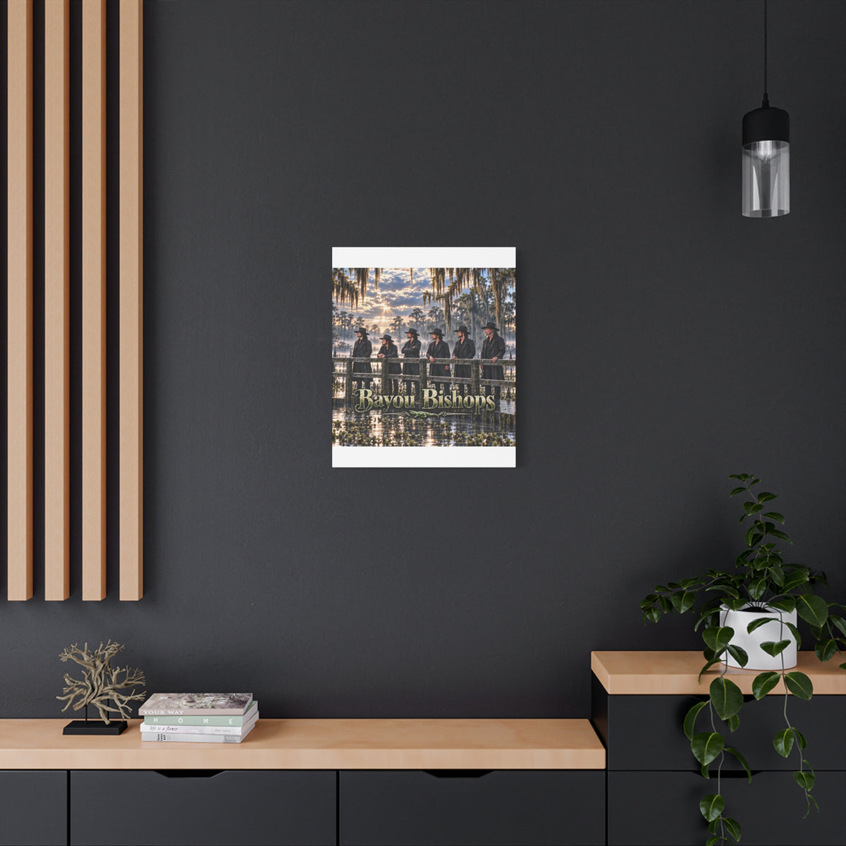 Bayou Bishops Matte Canvas Wall Art — Stretched 1.25"