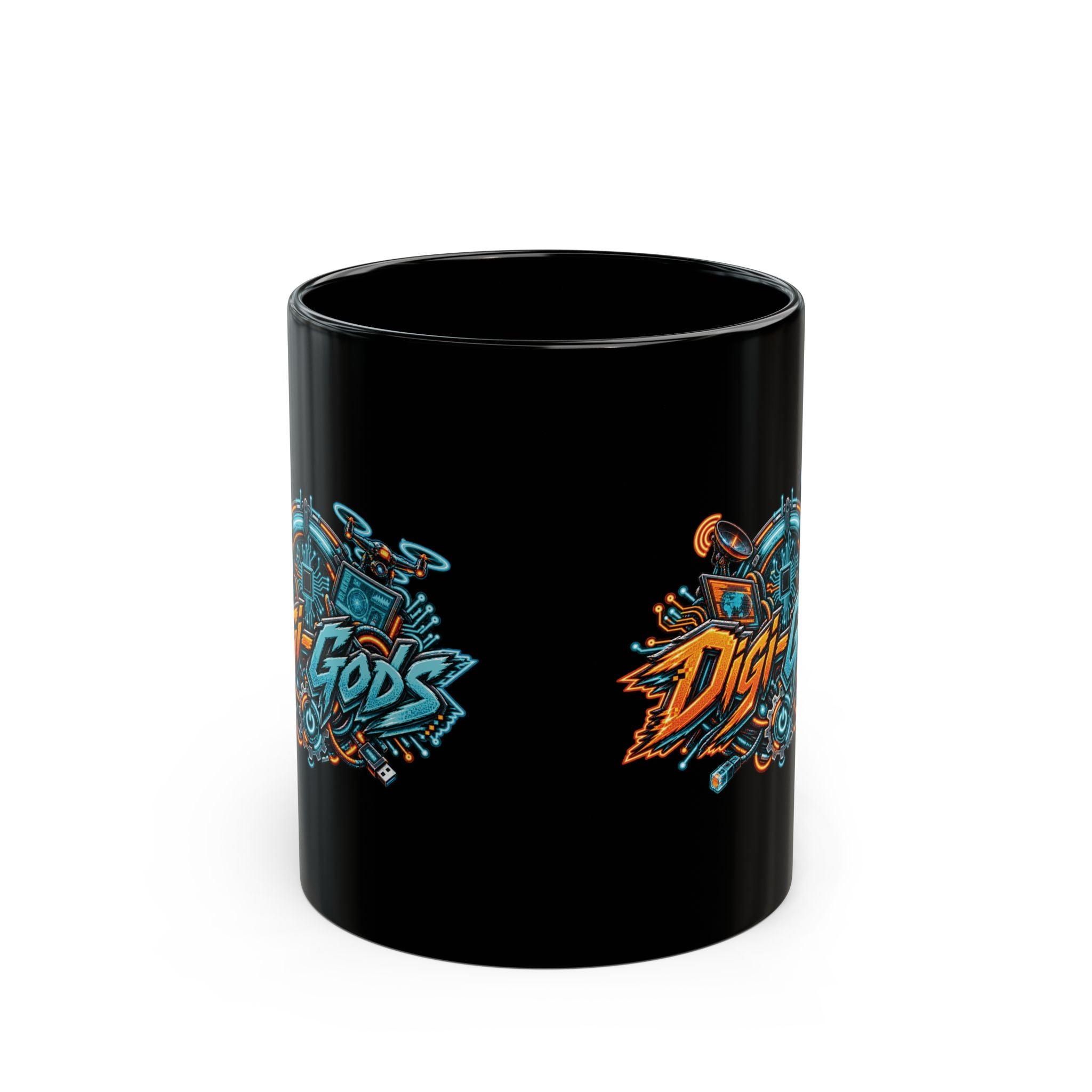 Bayou Bishops Digi-Gods Mug (11oz,)