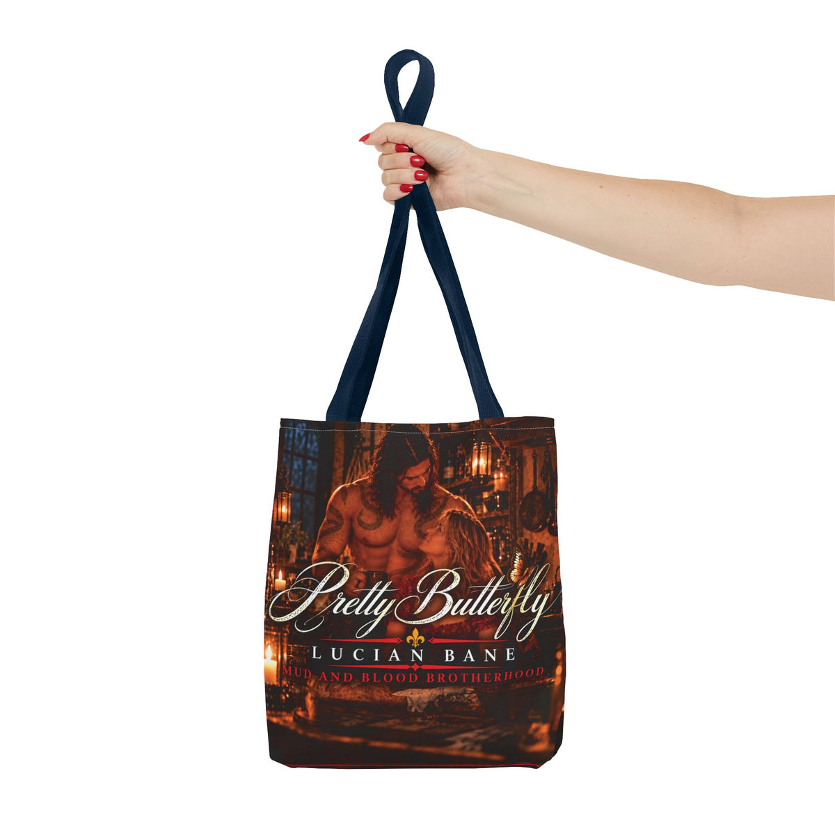 Lesions' Pretty Butterfly Concert Tote - 'Mud and Blood'