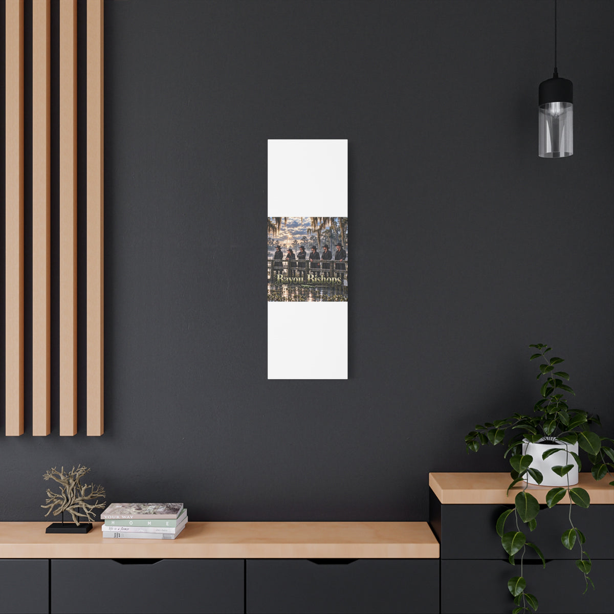 Bayou Bishops Matte Canvas Wall Art — Stretched 1.25"