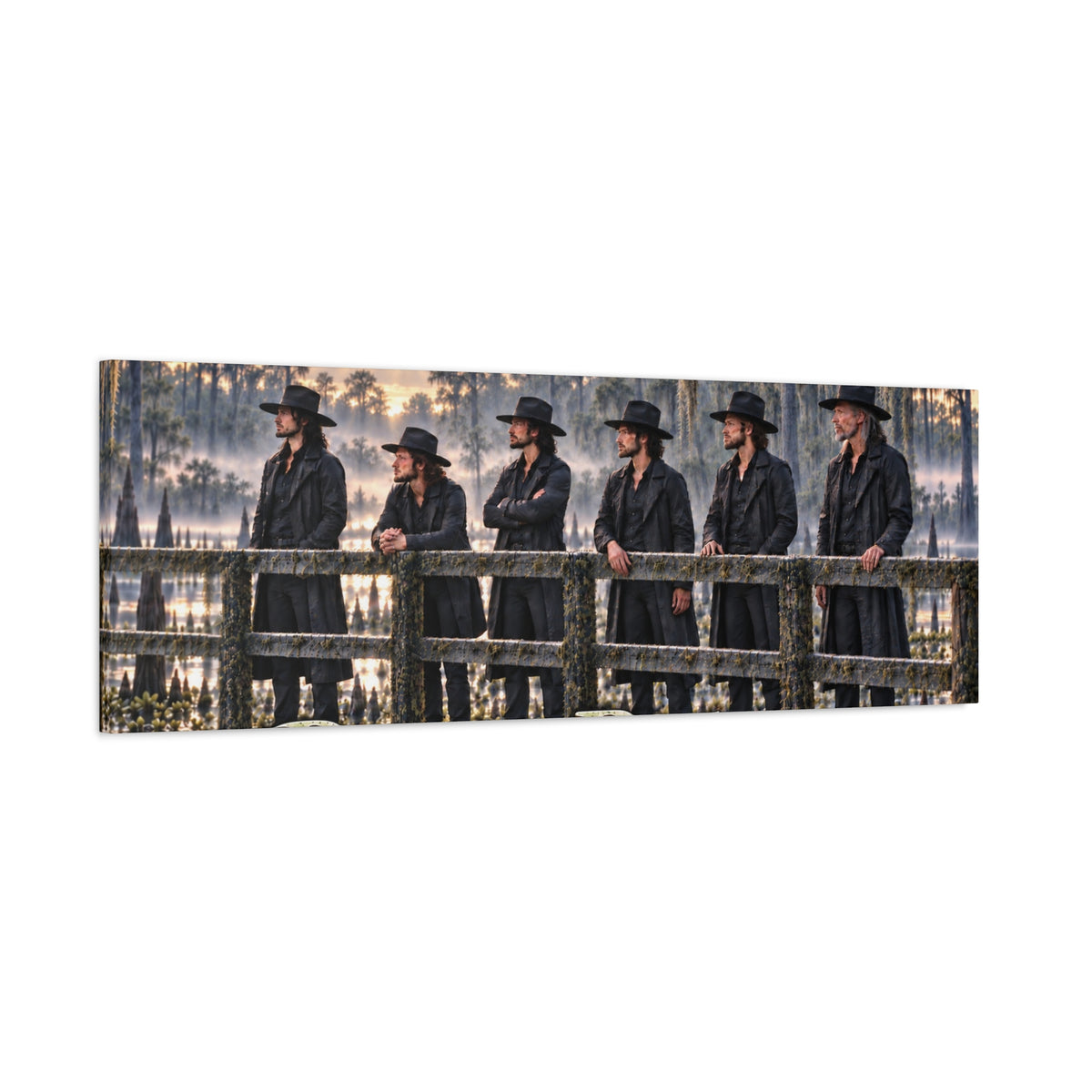 Bayou Bishops Matte Canvas Wall Art — Stretched 1.25"