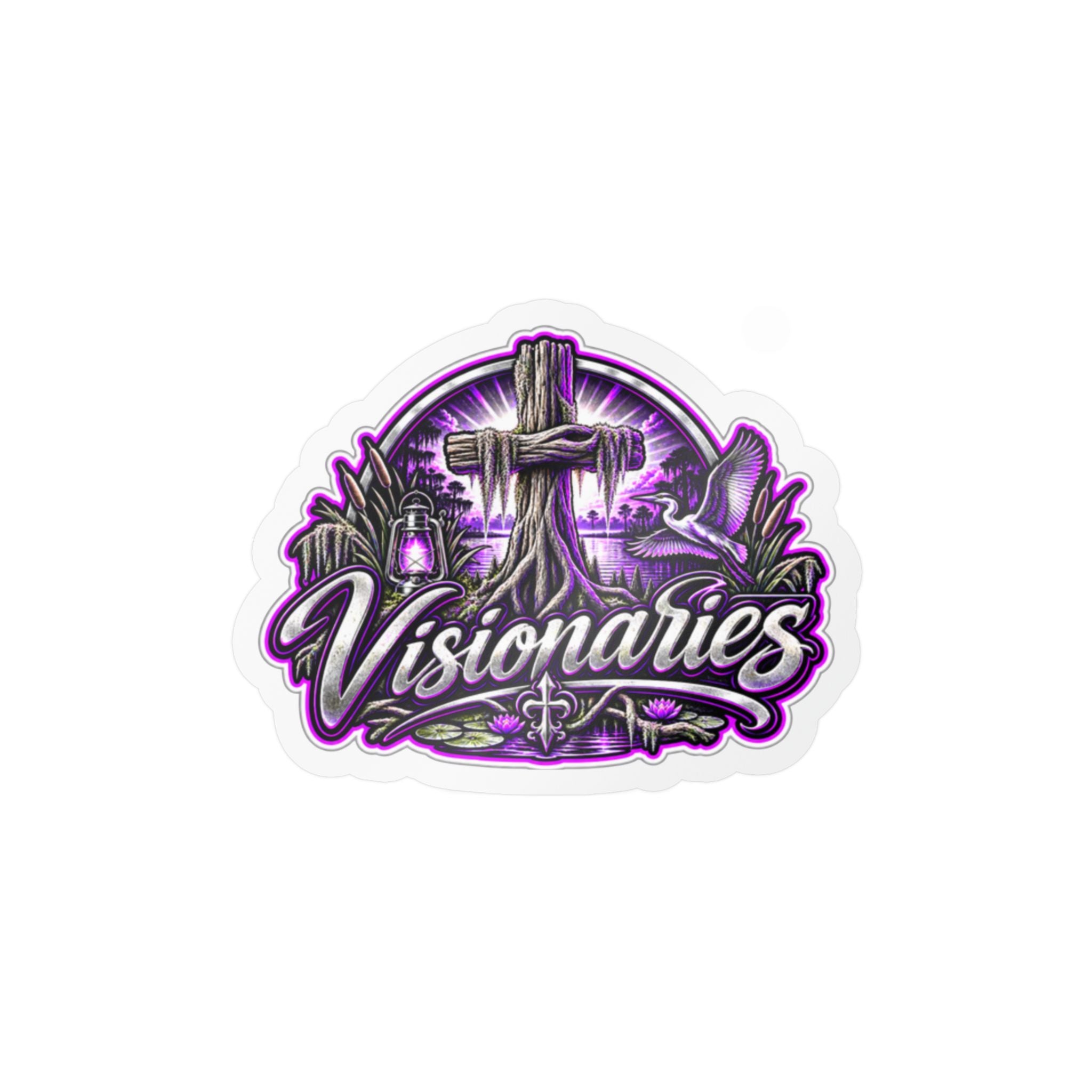 Visionaries Kiss Cut-Sticker