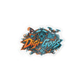 Digi-Gods Kiss Cut-Sticker