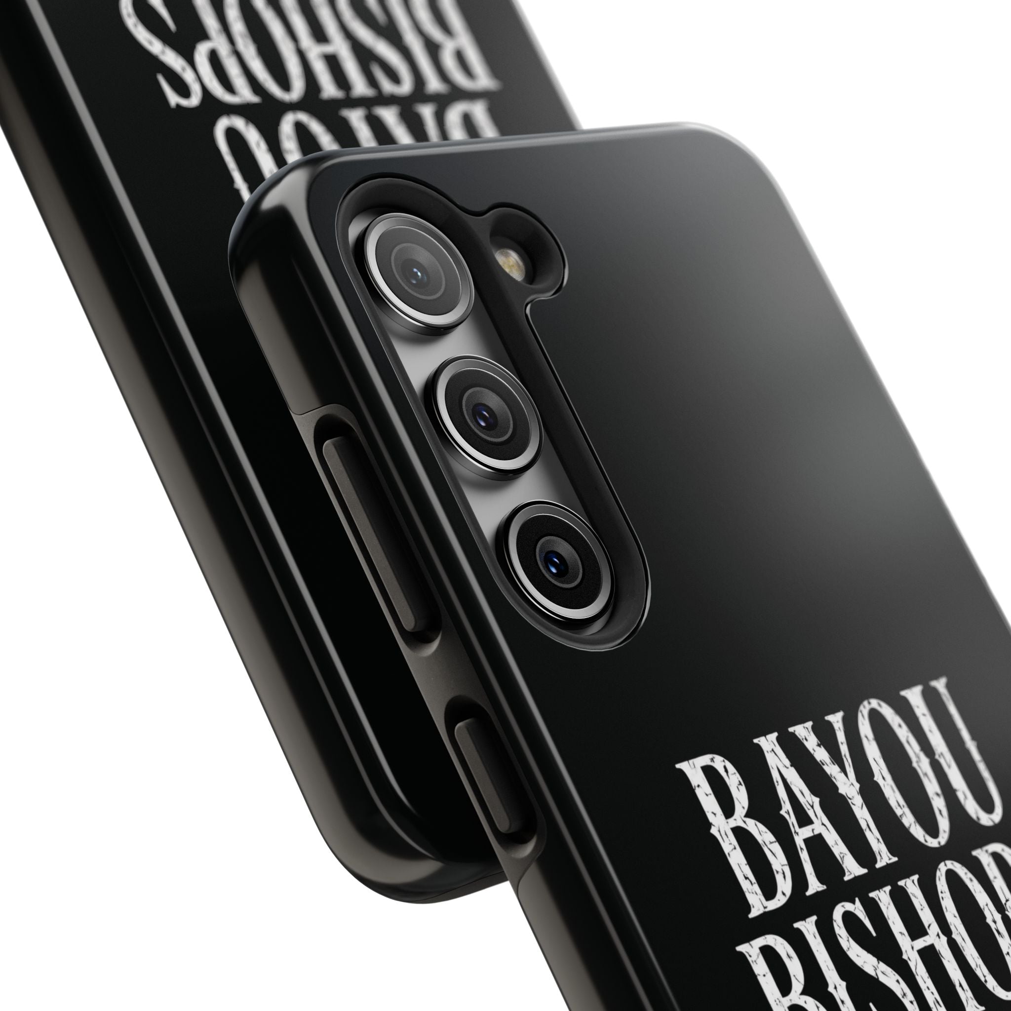Bayou Bishops Simple Tough Phone Case Black Samsung
