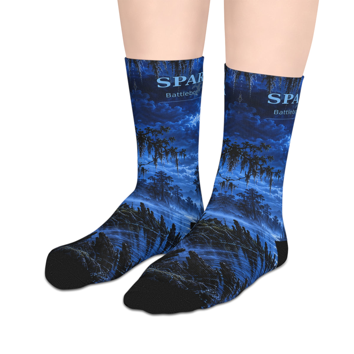 Bayou Bishops Spar/Battleborn Mid-Length Socks