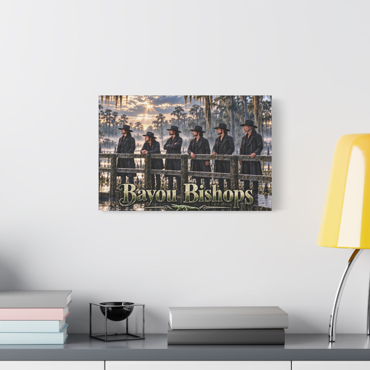 Bayou Bishops Matte Canvas Wall Art — Stretched 1.25"