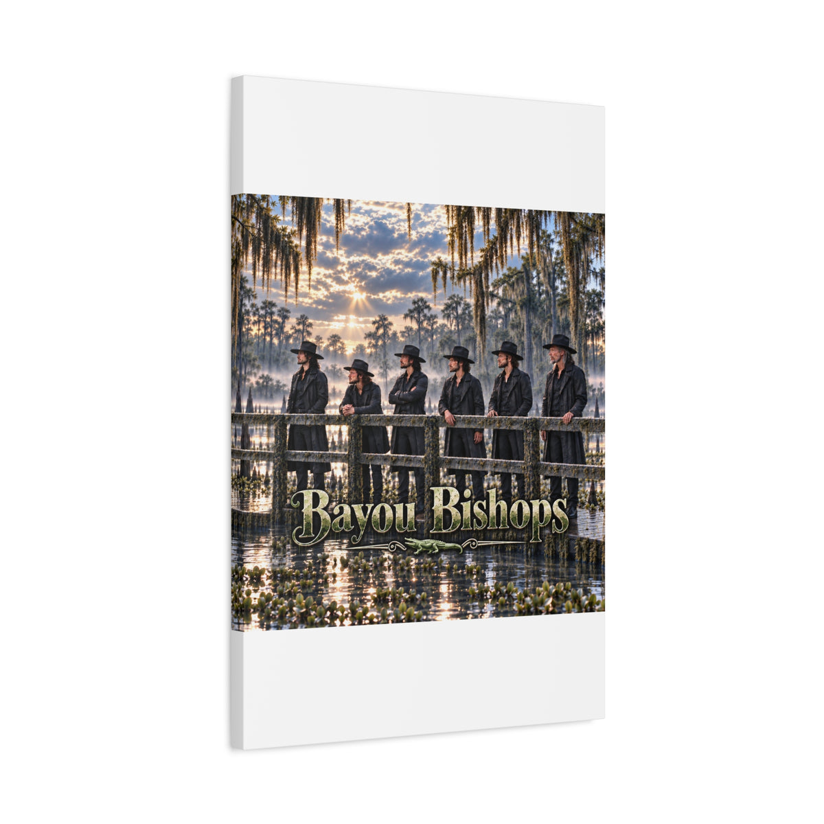 Bayou Bishops Matte Canvas Wall Art — Stretched 1.25"