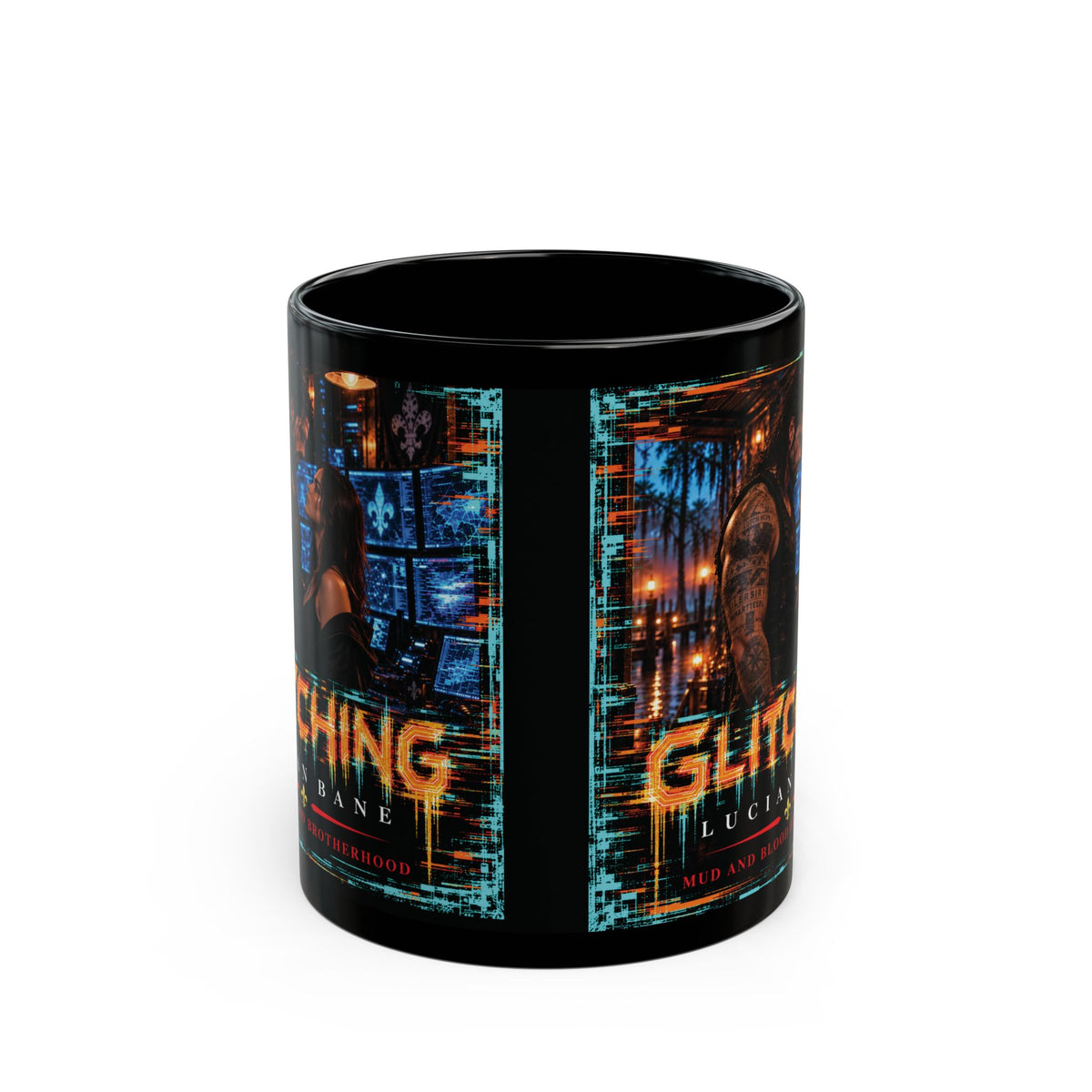 8-Bits I am Glitching — 'Mud and Blood' Coffee Cup (11oz)
