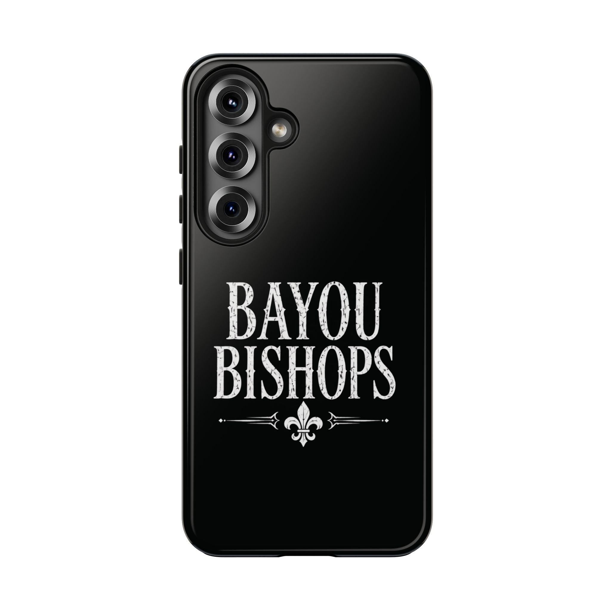 Bayou Bishops Simple Tough Phone Case Black Samsung
