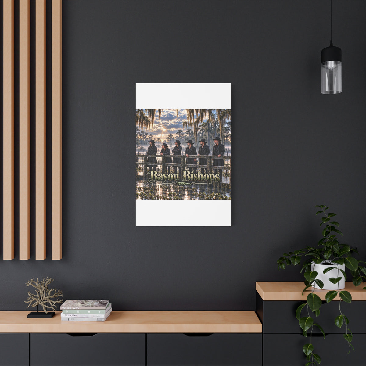 Bayou Bishops Matte Canvas Wall Art — Stretched 1.25"