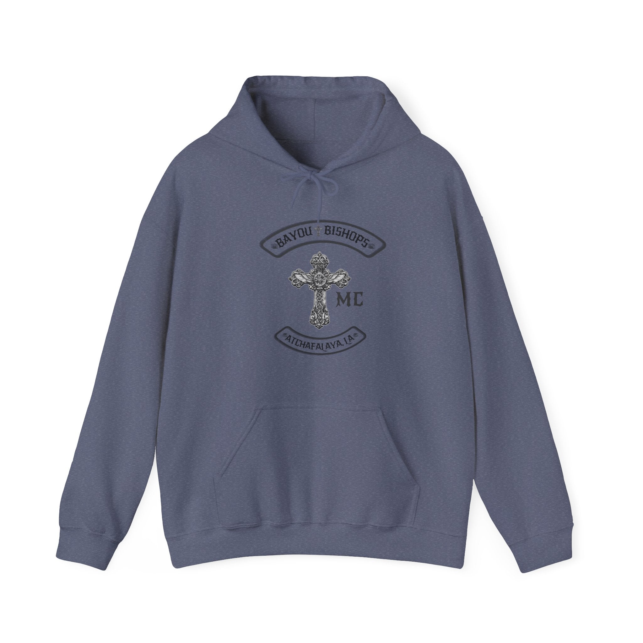 BAYOU BISHOPS PATCH --HOODIE