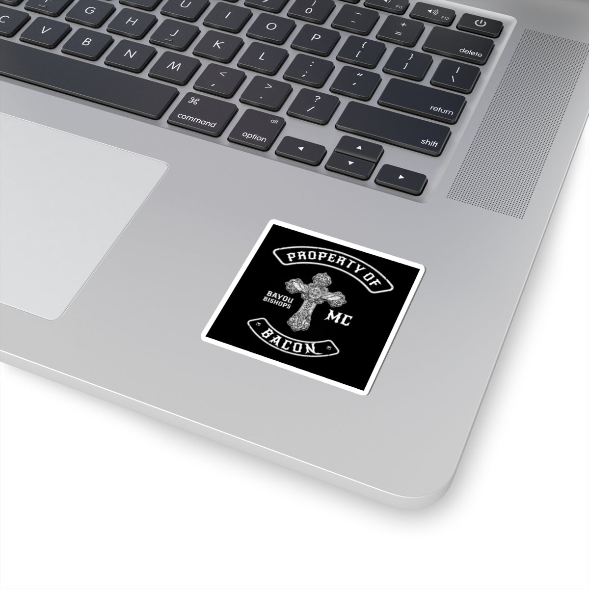 PROPERTY OF BACON STICKER