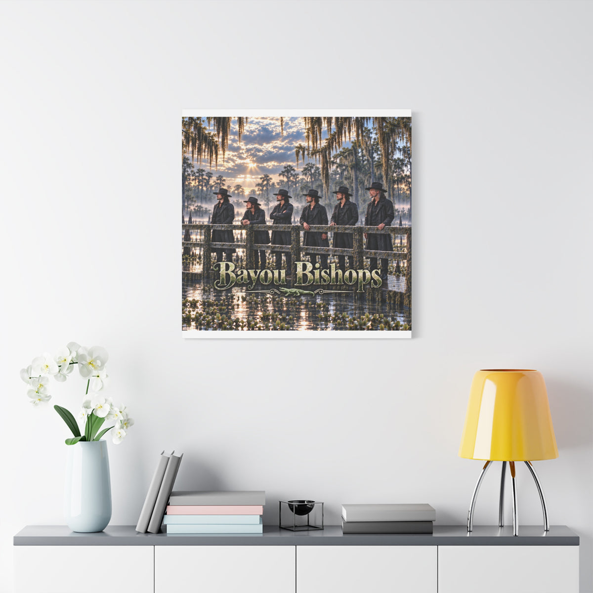 Bayou Bishops Matte Canvas Wall Art — Stretched 1.25"