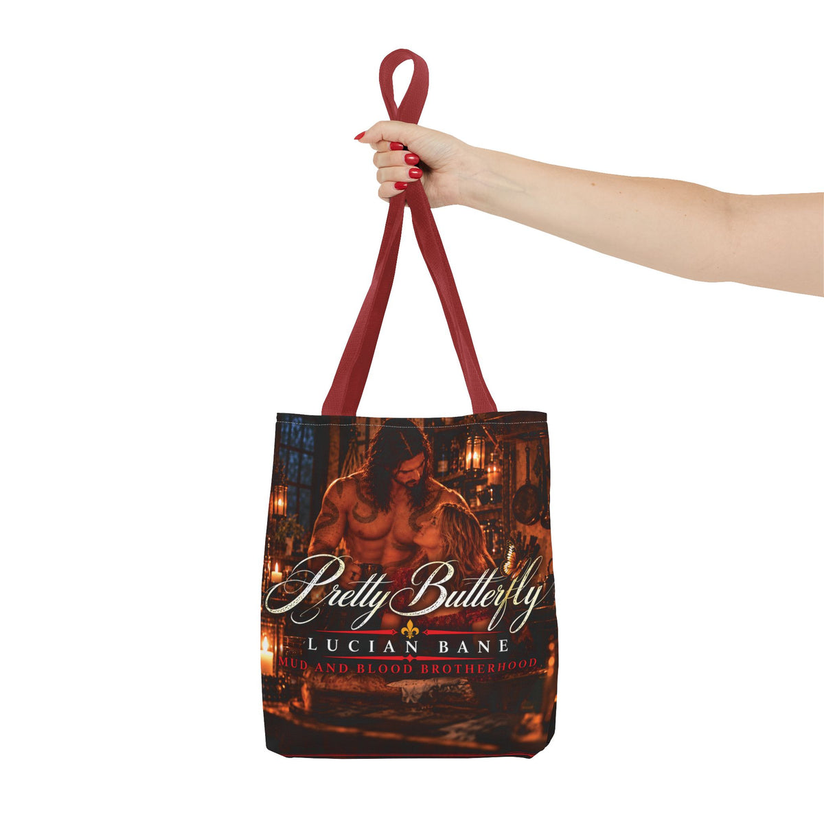 Lesions' Pretty Butterfly Concert Tote - 'Mud and Blood'