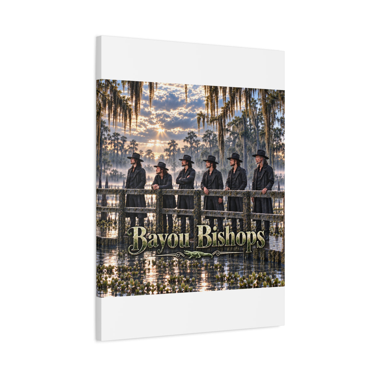 Bayou Bishops Matte Canvas Wall Art — Stretched 1.25"