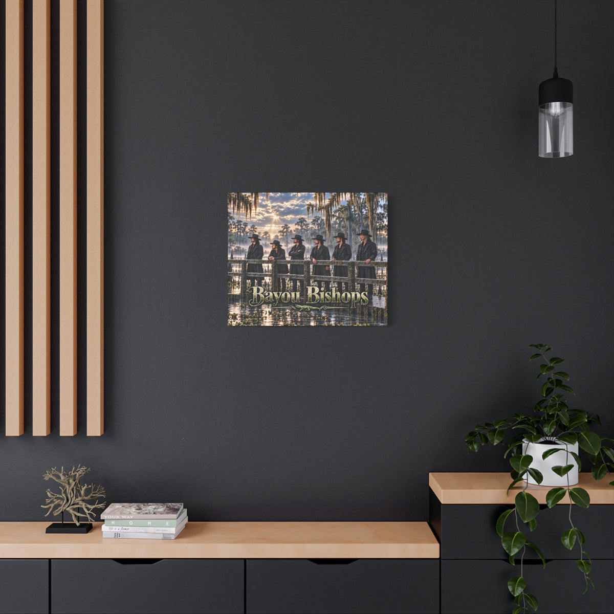 Bayou Bishops Matte Canvas Wall Art — Stretched 1.25"