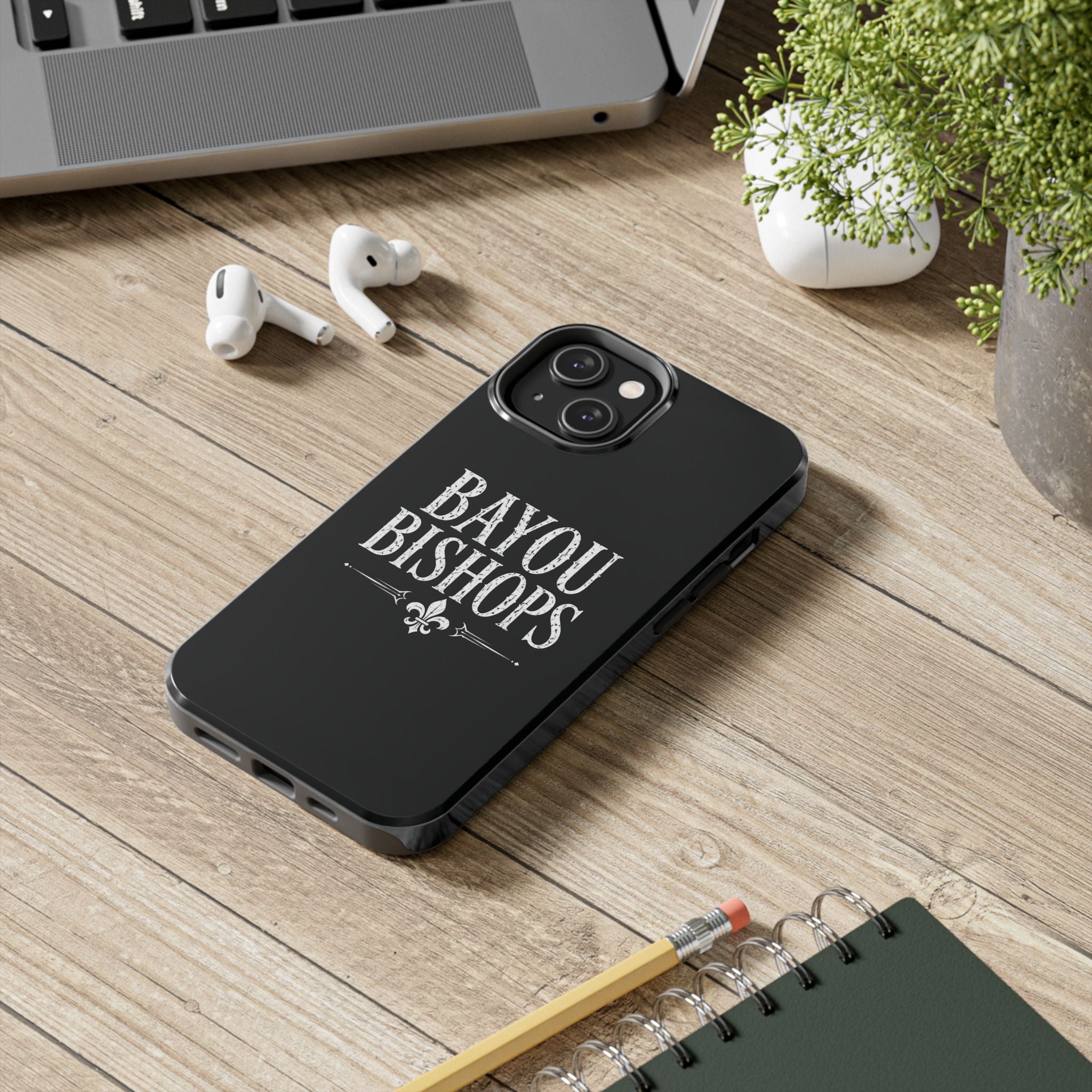 Bayou Bishops  Simple Tough Phone Case Black Iphone