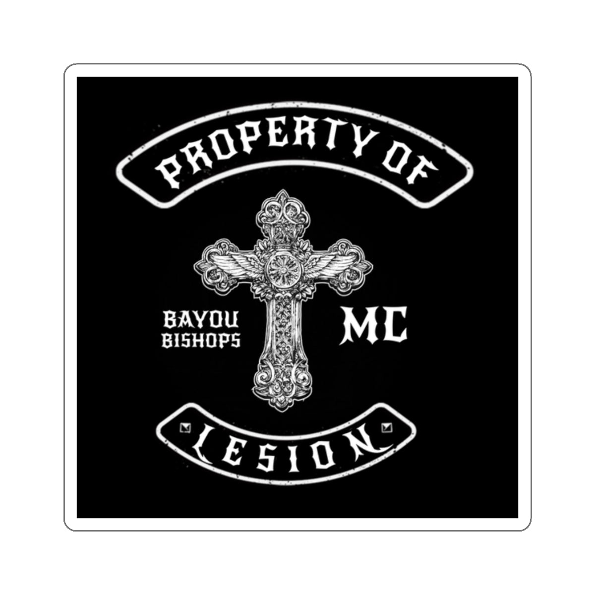 PROPERTY OF LESION STICKER