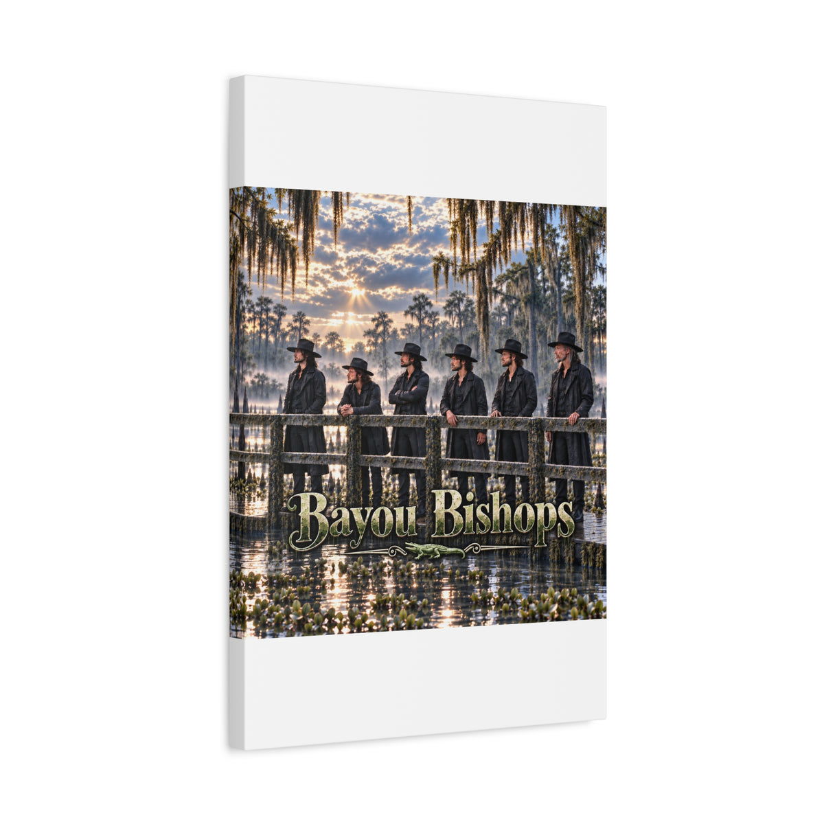 Bayou Bishops Matte Canvas Wall Art — Stretched 1.25"