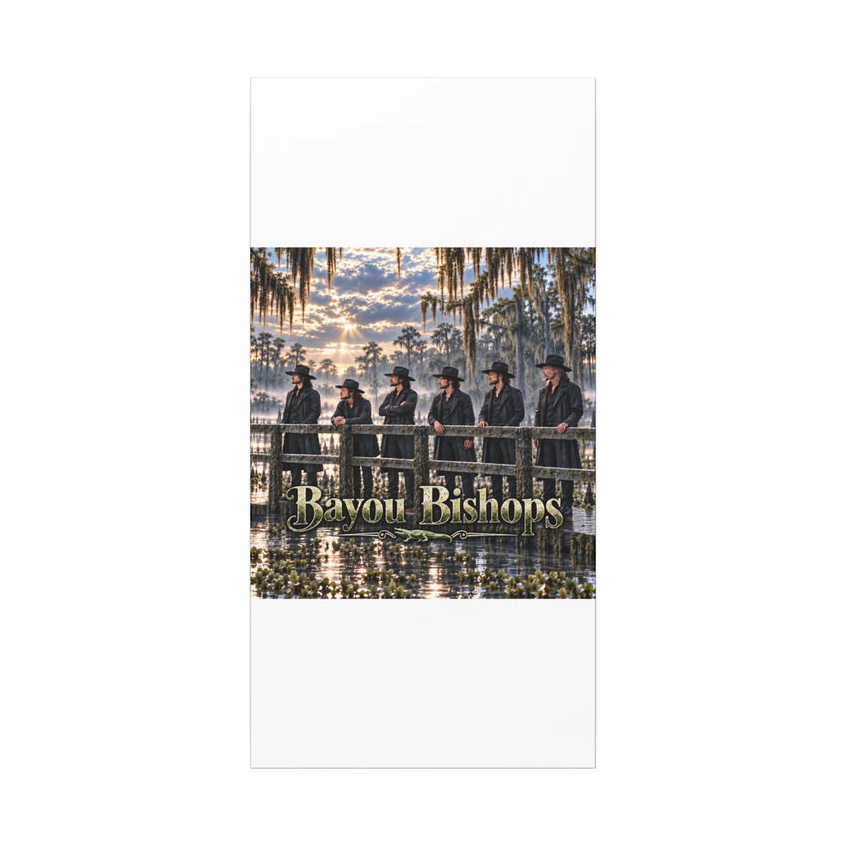Bayou Bishops Matte Canvas Wall Art — Stretched 1.25"