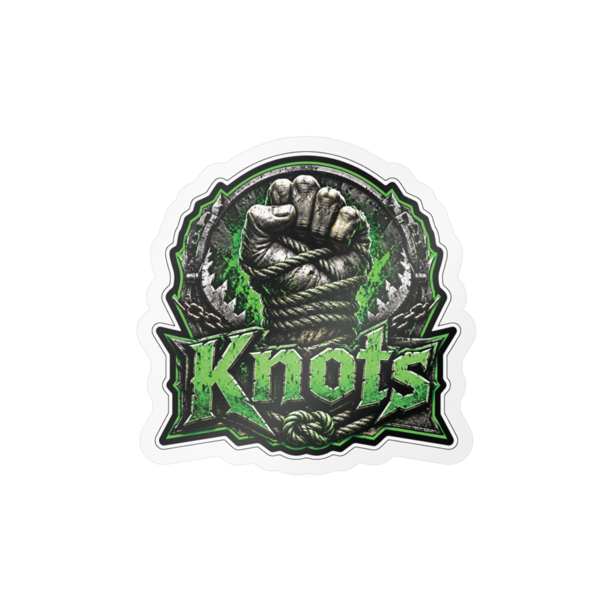 Knots Kiss Cut-Sticker