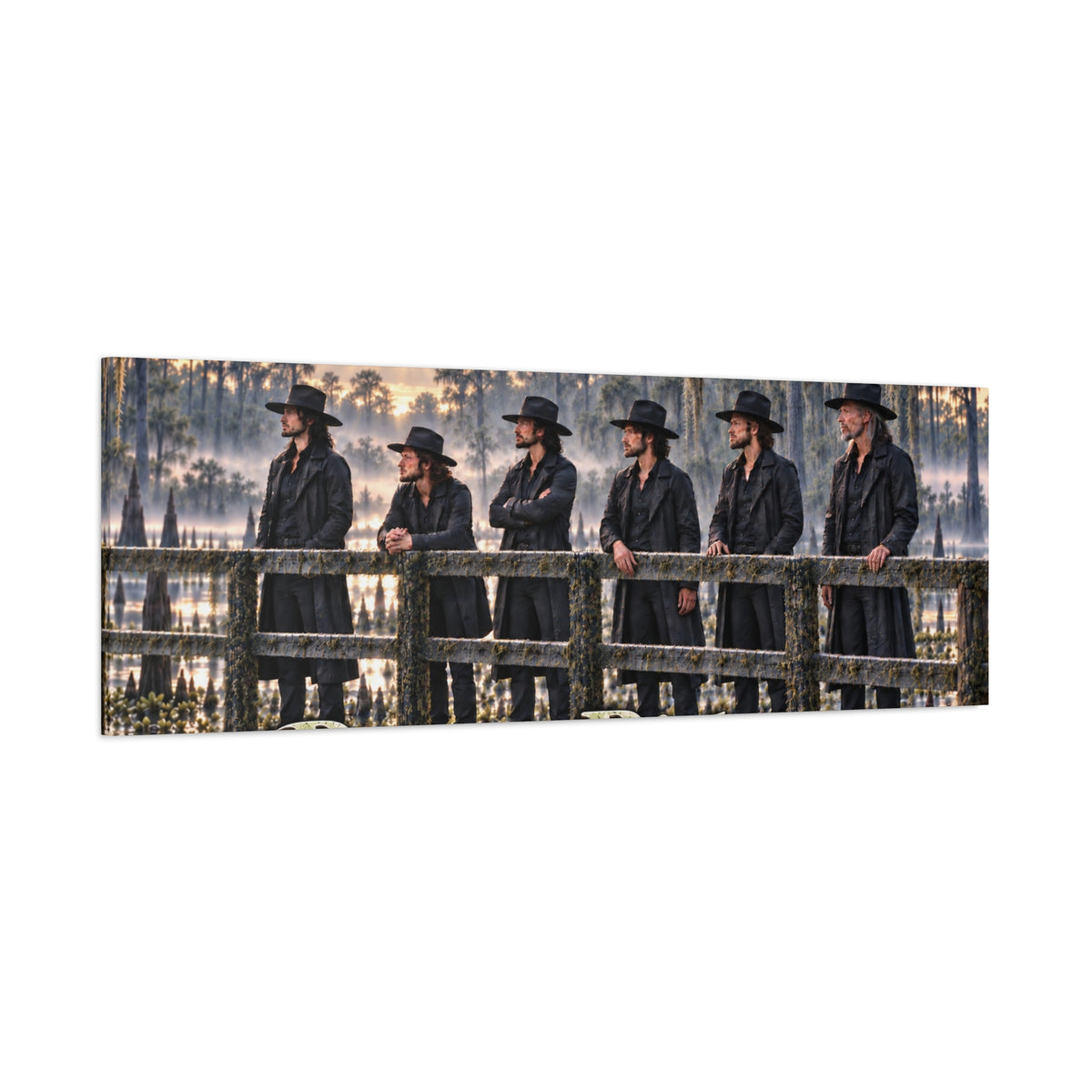 Bayou Bishops Matte Canvas Wall Art — Stretched 1.25"