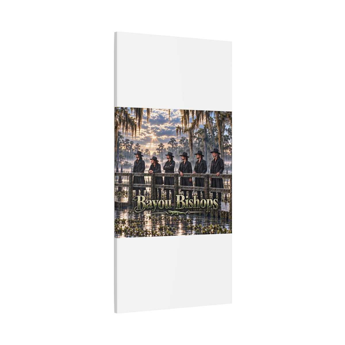 Bayou Bishops Matte Canvas Wall Art — Stretched 1.25"