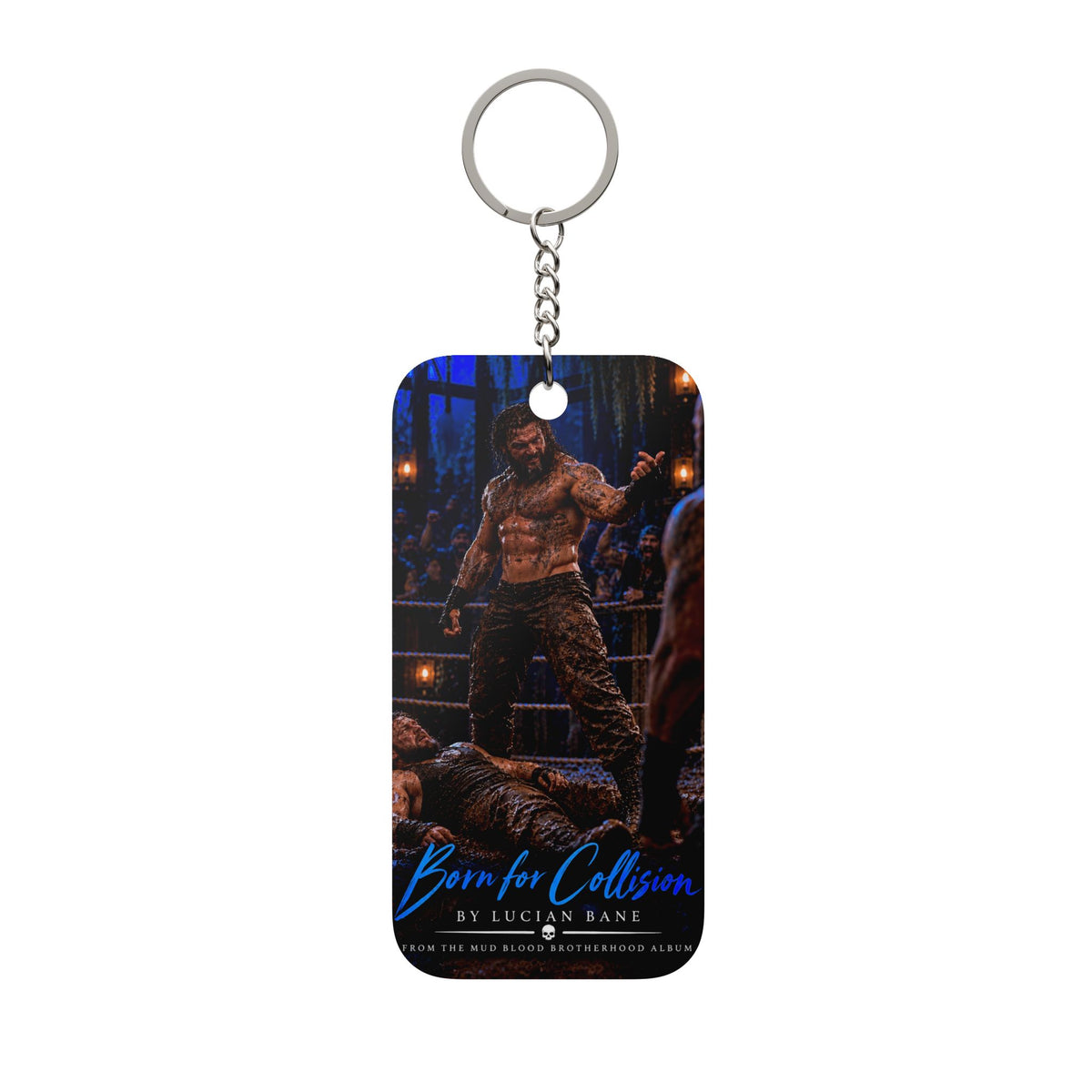 Spar's Born for Collision Keychain — 'Mud and Blood'