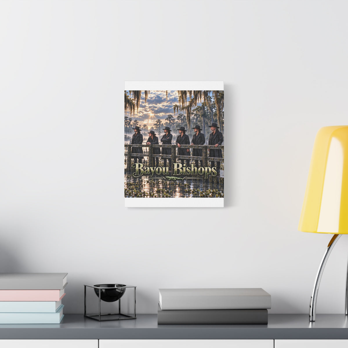 Bayou Bishops Matte Canvas Wall Art — Stretched 1.25"
