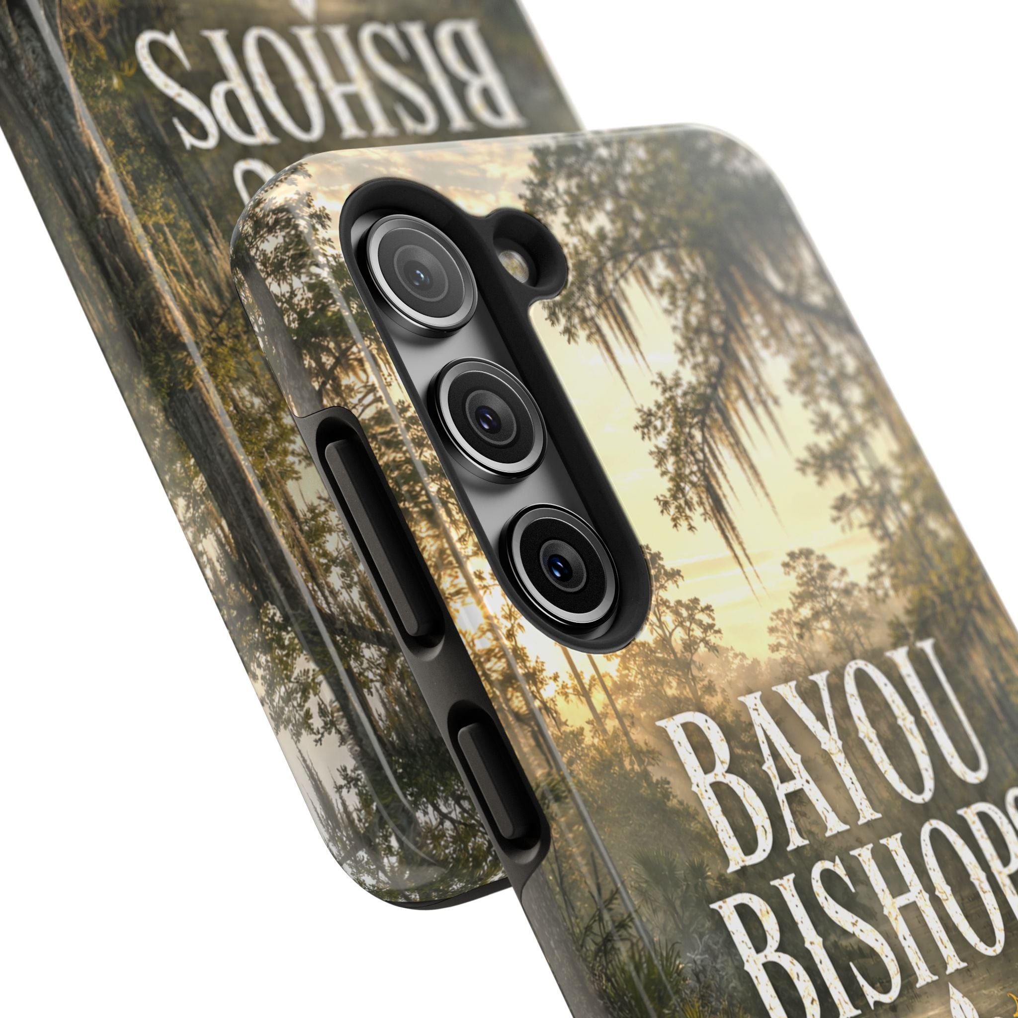 Bayou Bishops Swamp Scene Tough Phone Case Black Samsung