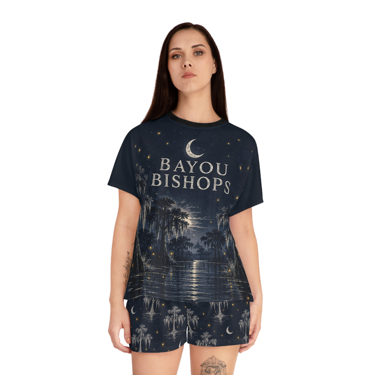 Bayou Bishops Nightscape Pajama Set