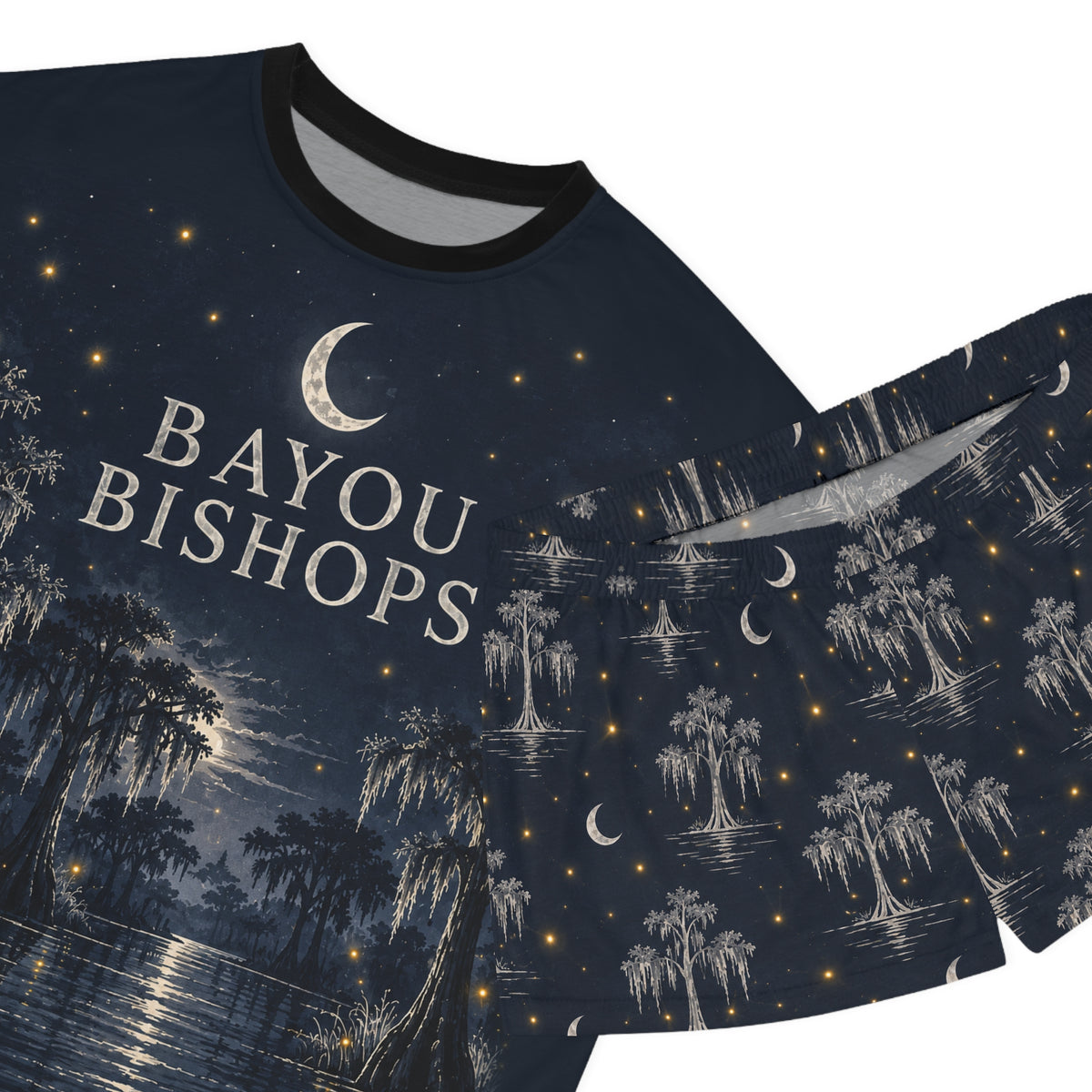 Bayou Bishops Nightscape Pajama Set