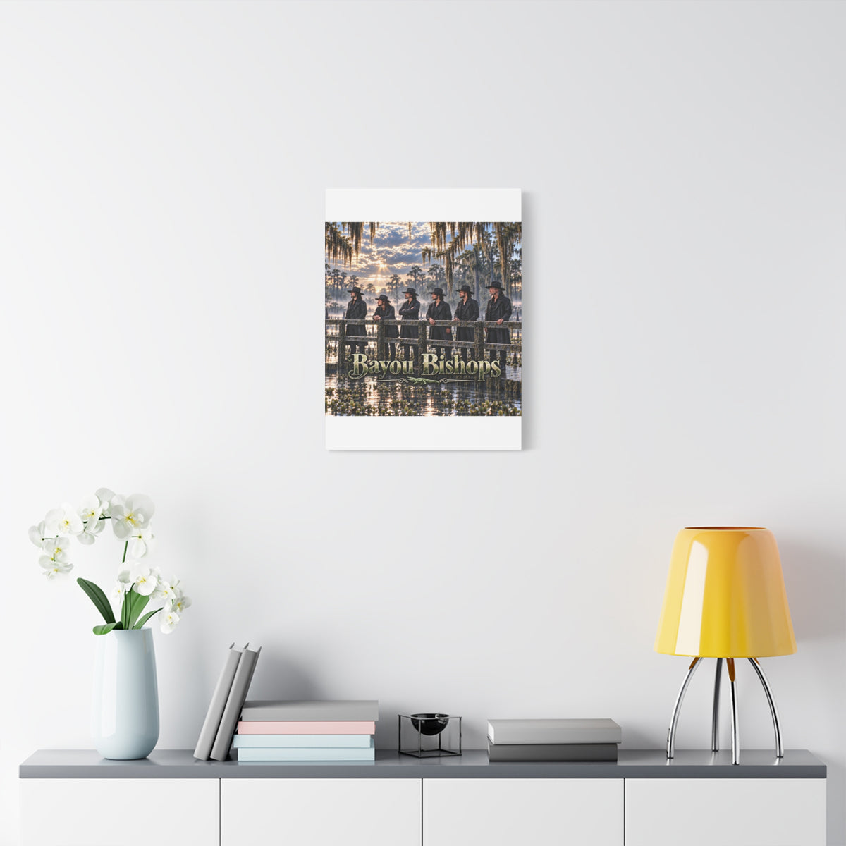 Bayou Bishops Matte Canvas Wall Art — Stretched 1.25"