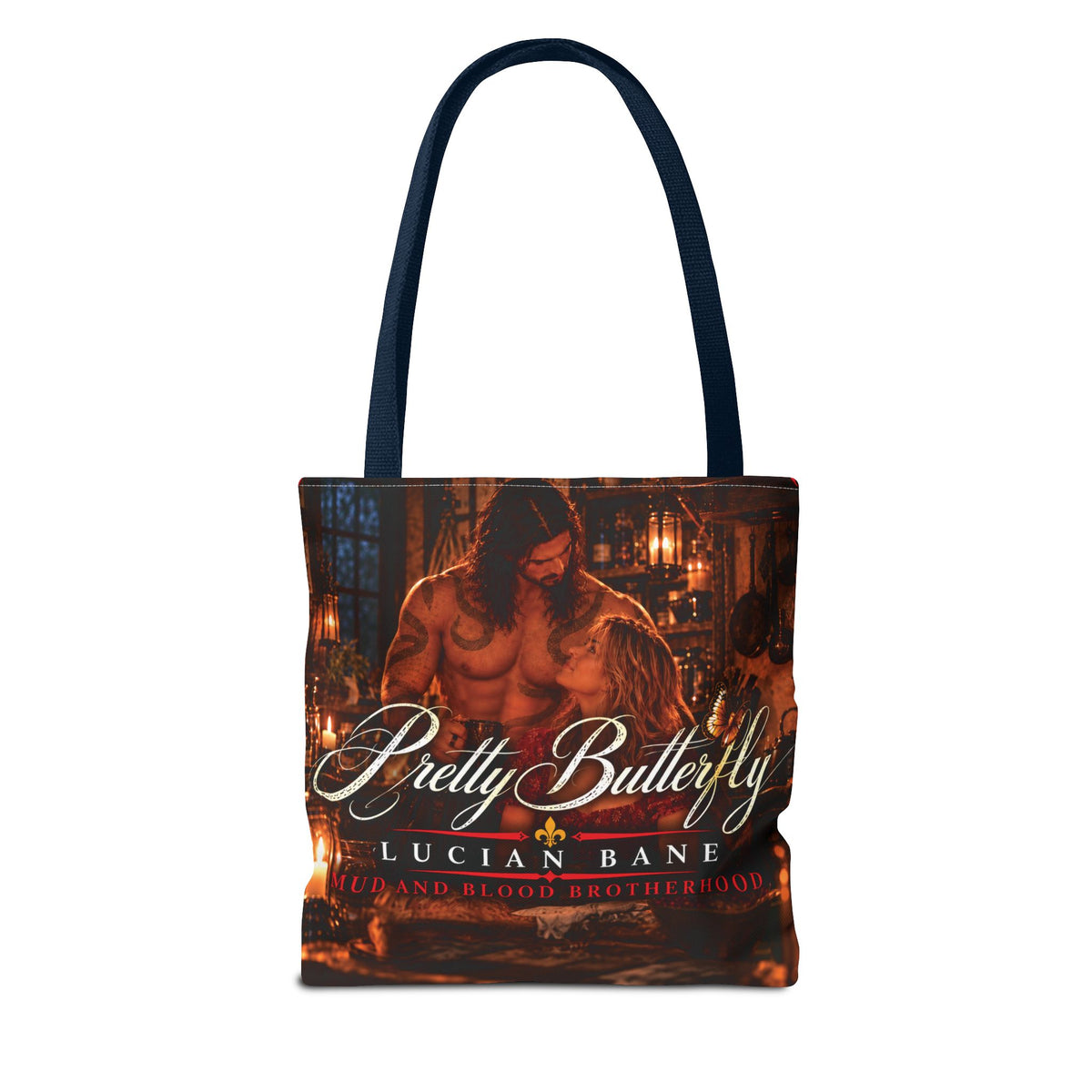 Lesions' Pretty Butterfly Concert Tote - 'Mud and Blood'
