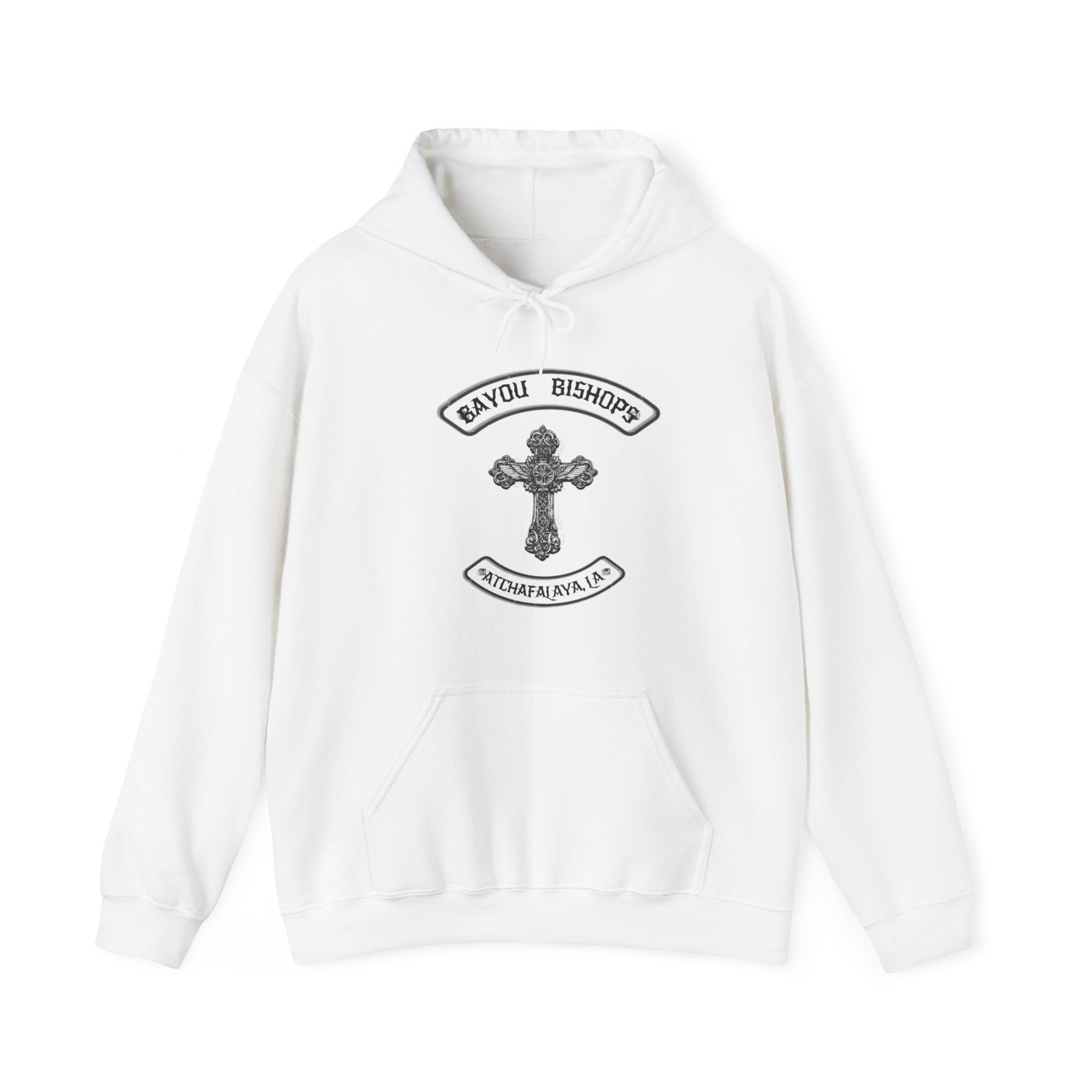 BAYOU BISHOPS PATCH --HOODIE