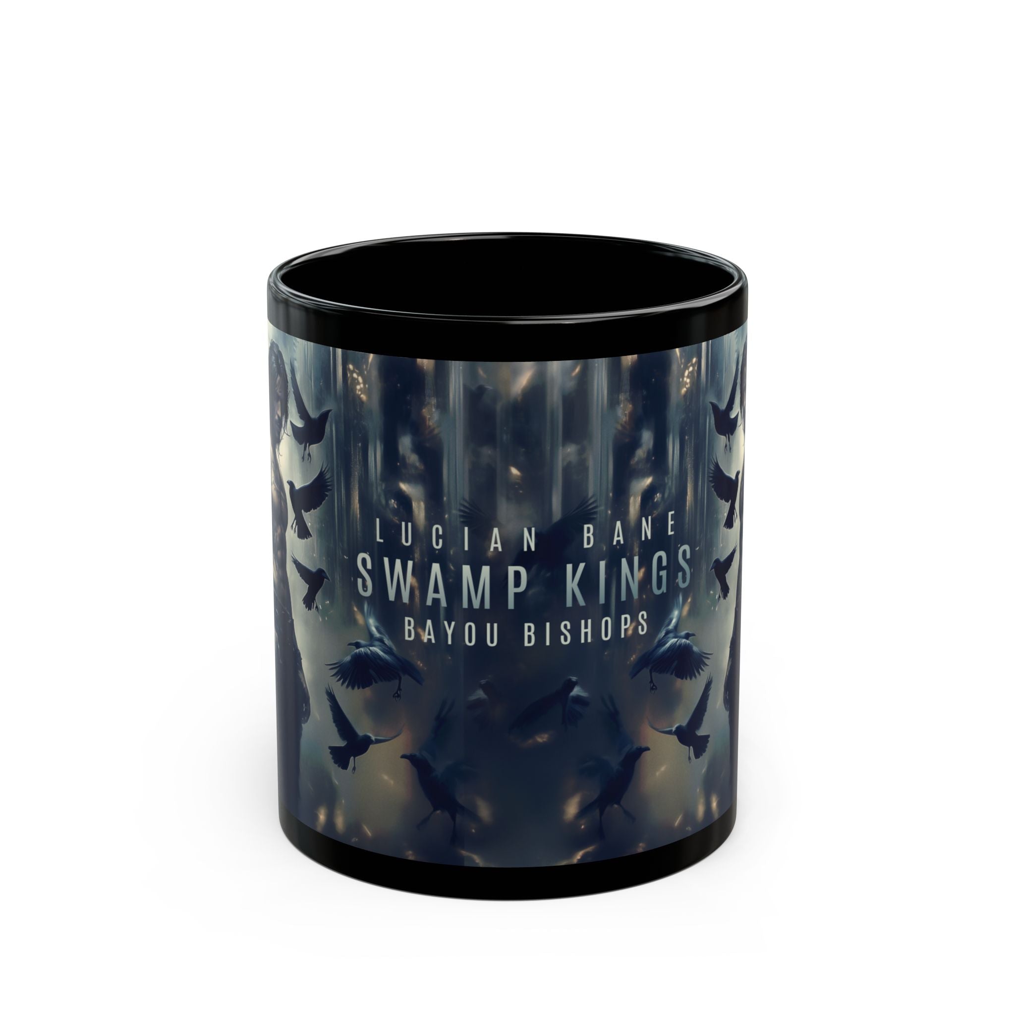 Raven King Mug — 'Bayou Bishops' Coffee Cup (11oz)