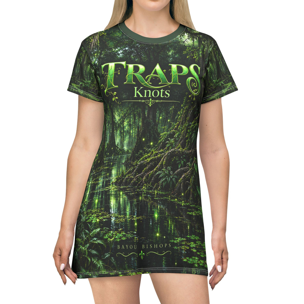 Bayou Bishops Traps/Knots Long PJ Shirt
