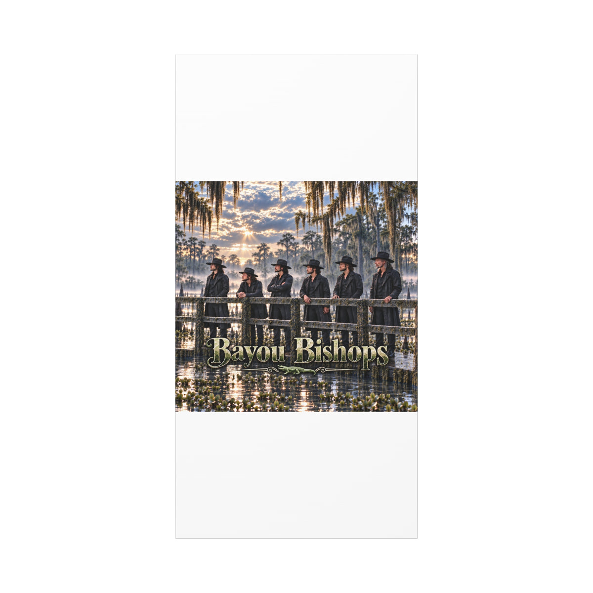 Bayou Bishops Matte Canvas Wall Art — Stretched 1.25"