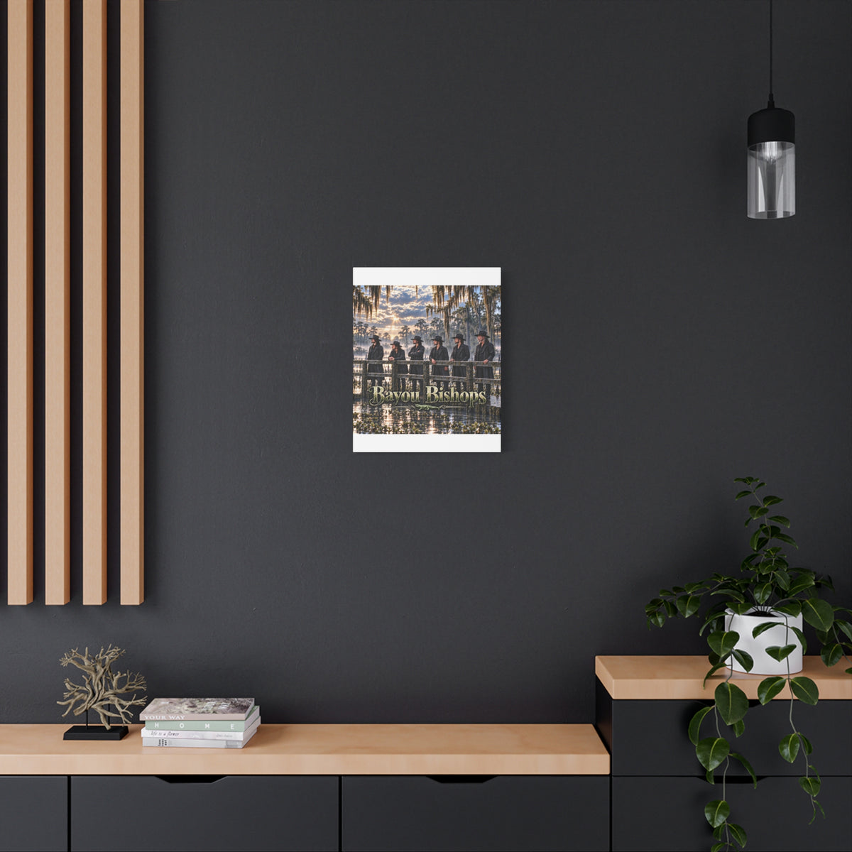 Bayou Bishops Matte Canvas Wall Art — Stretched 1.25"