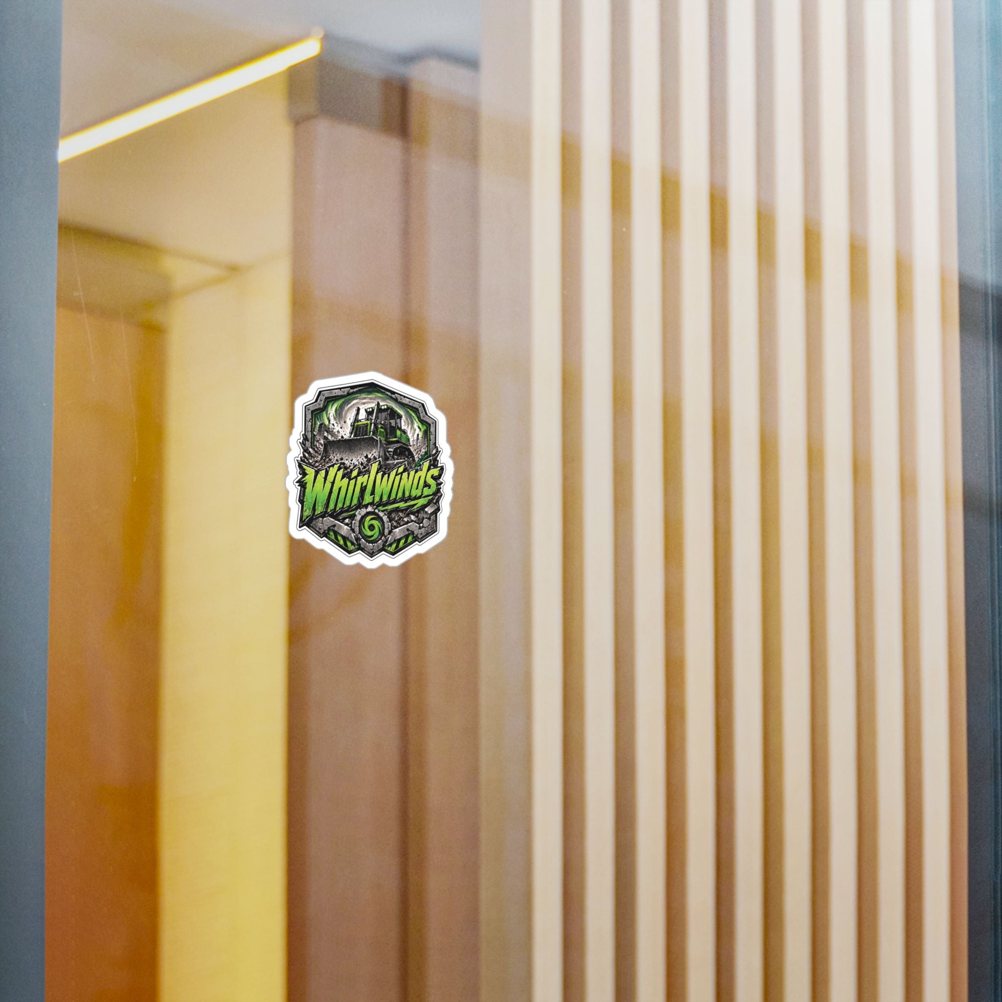 Whirlwinds Kiss Cut-Sticker
