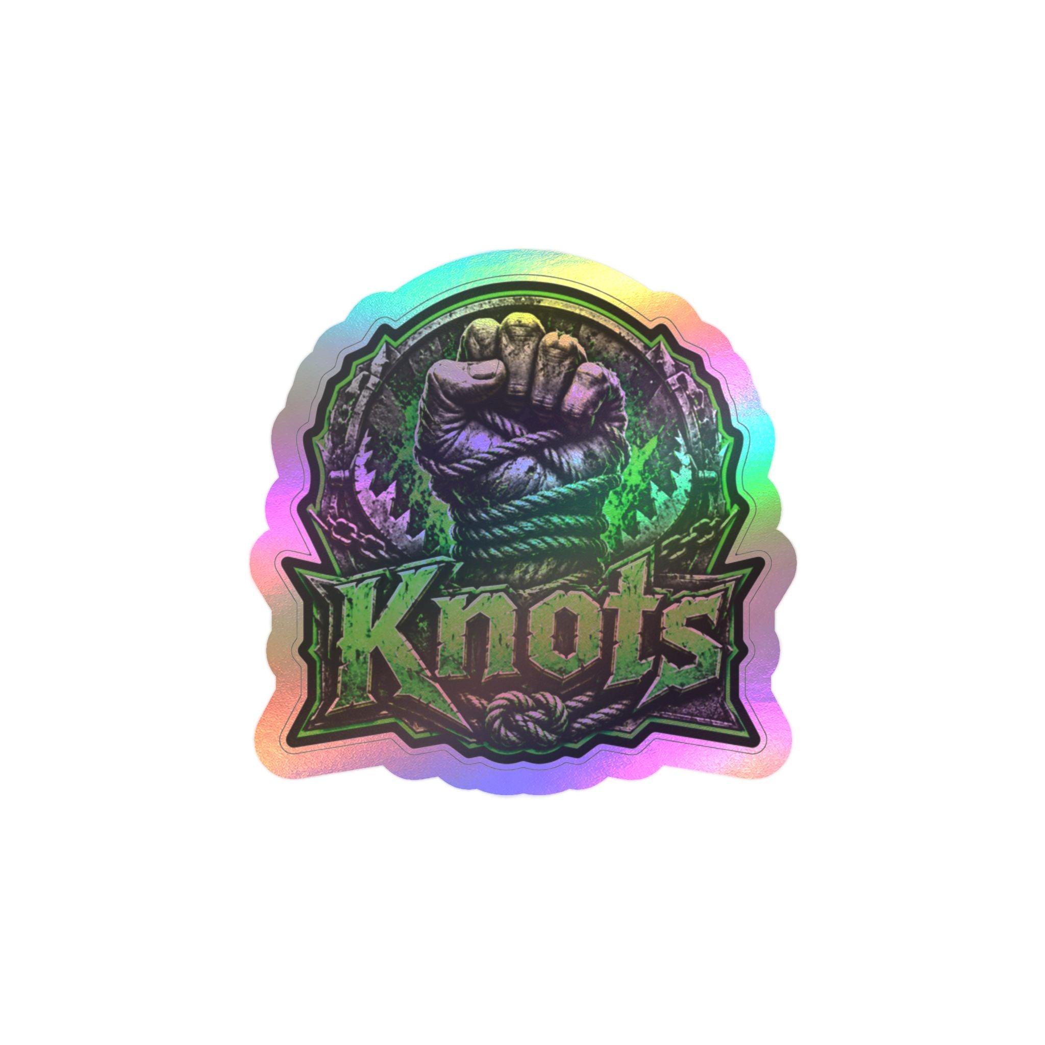 Knots Kiss Cut-Sticker