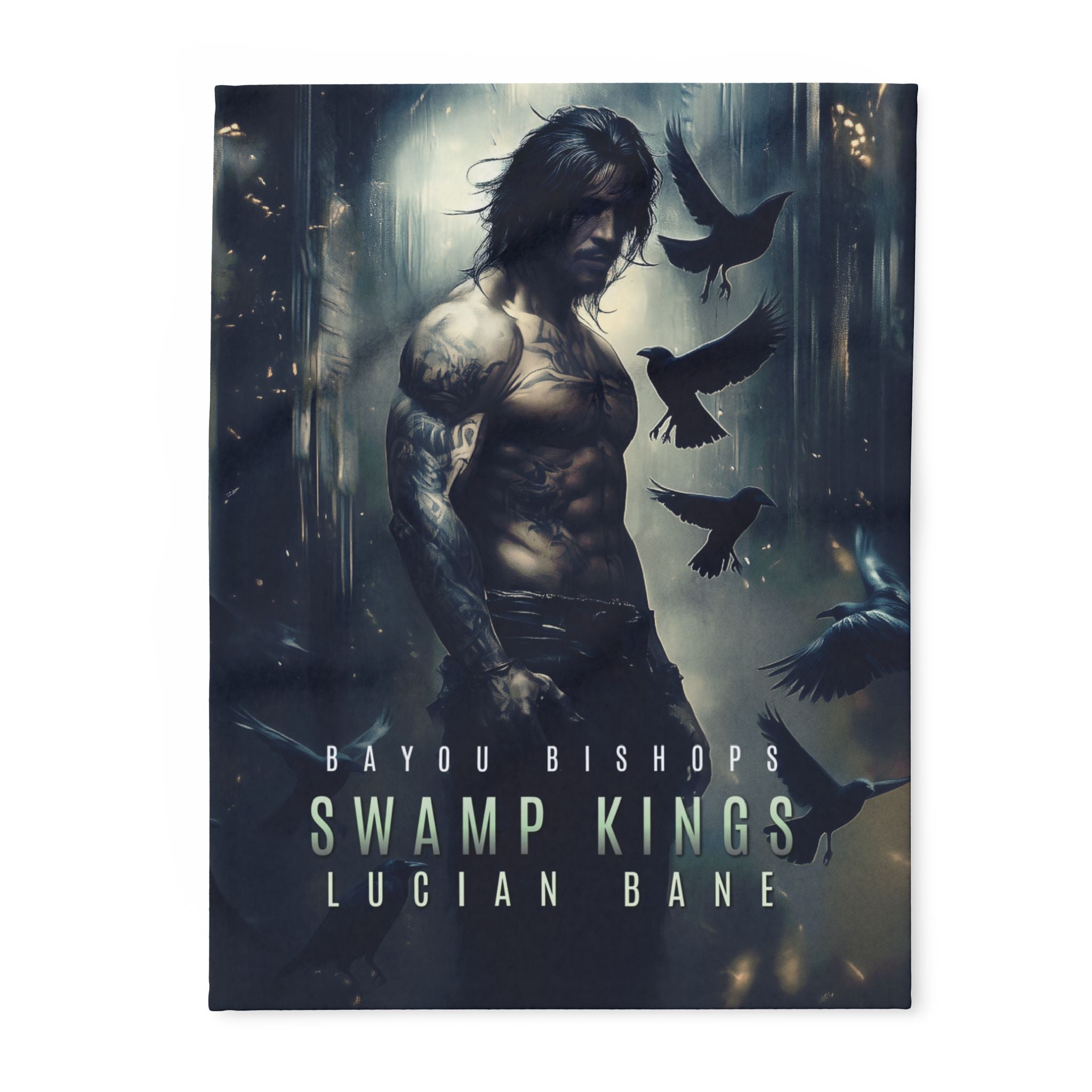 Raven King Arctic Fleece Blanket — Bayou Bishops