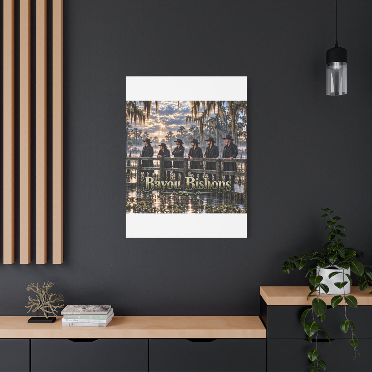 Bayou Bishops Matte Canvas Wall Art — Stretched 1.25"