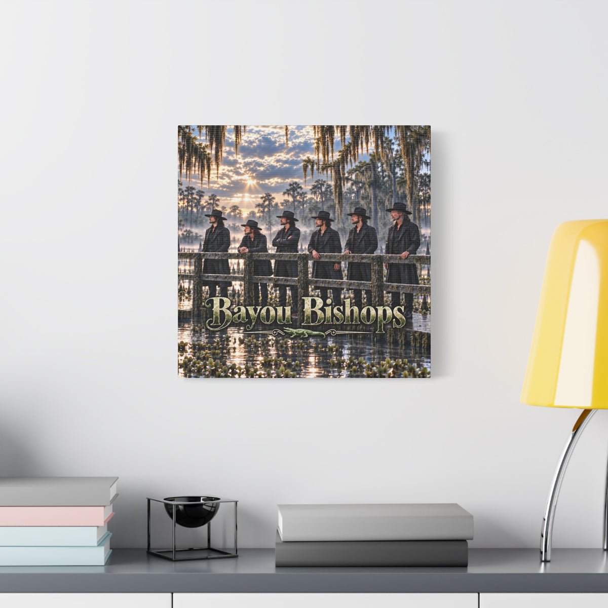 Bayou Bishops Matte Canvas Wall Art — Stretched 1.25"