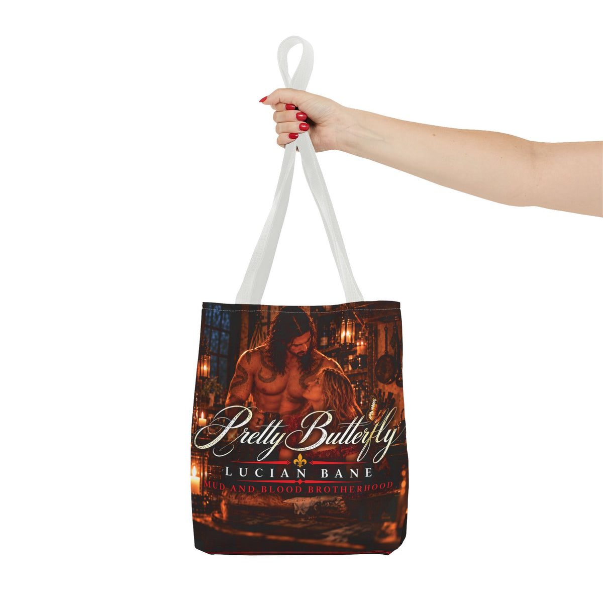 Lesions' Pretty Butterfly Concert Tote - 'Mud and Blood'