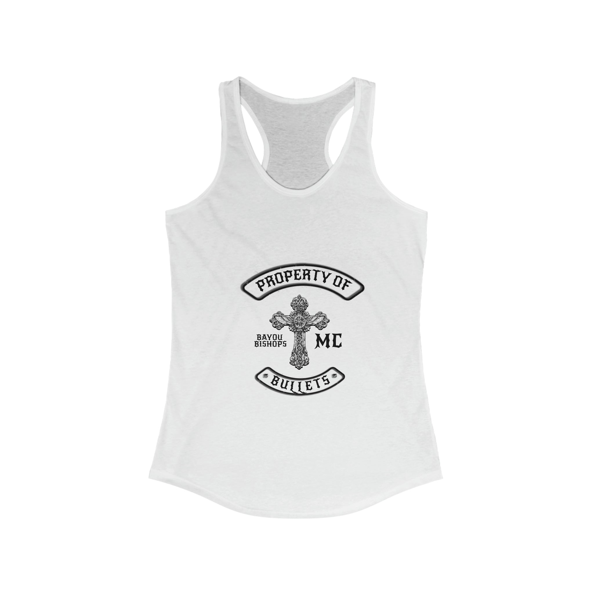 PROPERTY OF BULLETS MUSCLE SHIRT