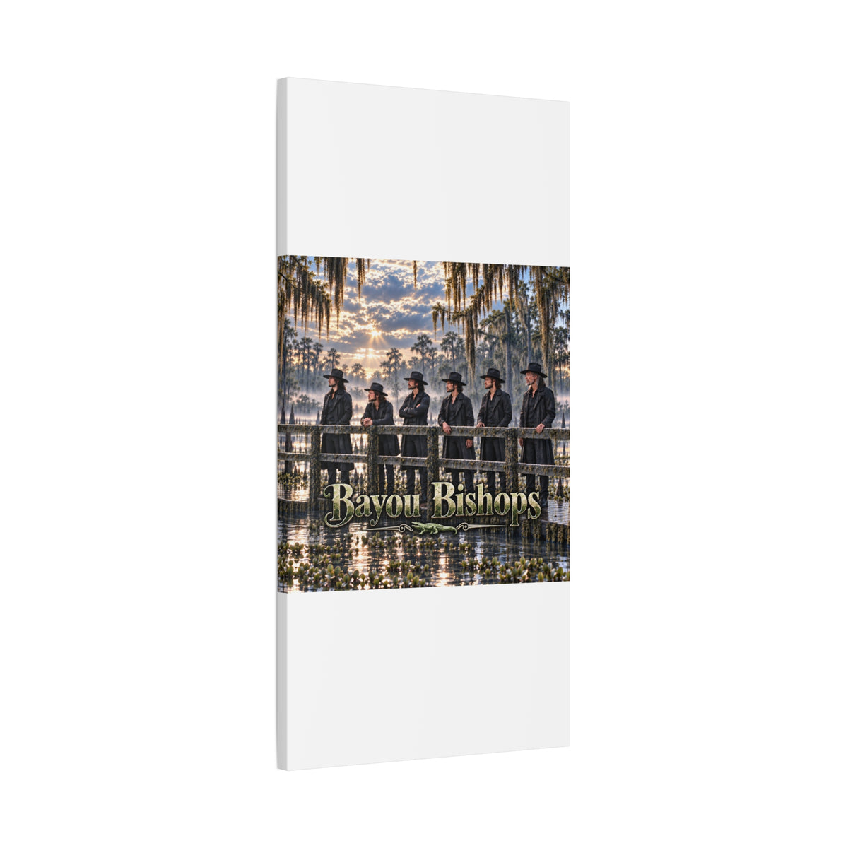 Bayou Bishops Matte Canvas Wall Art — Stretched 1.25"