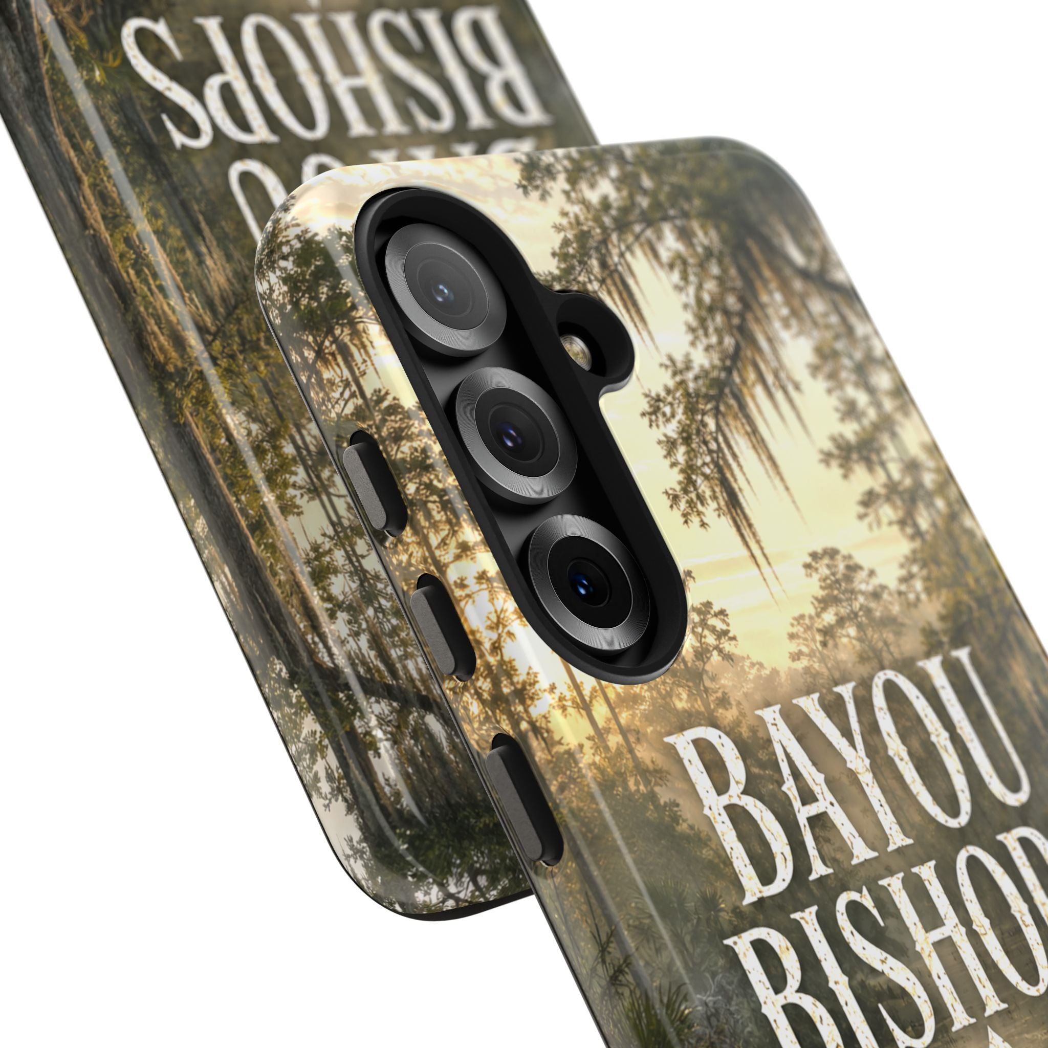 Bayou Bishops Swamp Scene Tough Phone Case Black Samsung