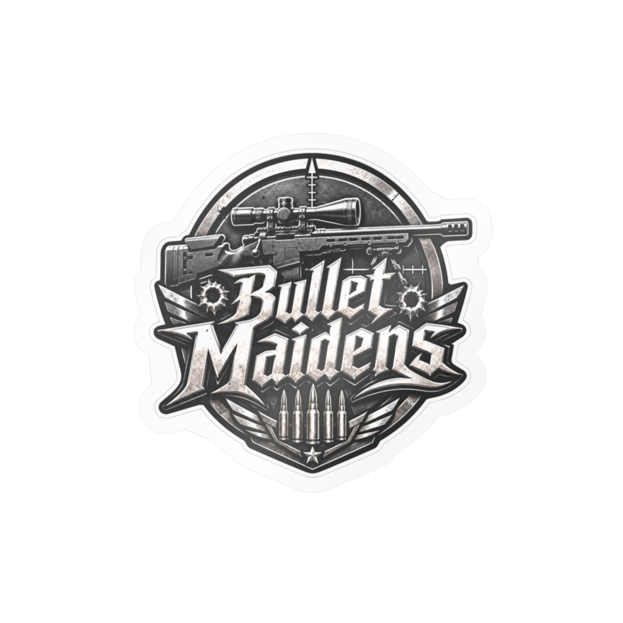Bullet Maidens Kiss Cut-Sticker